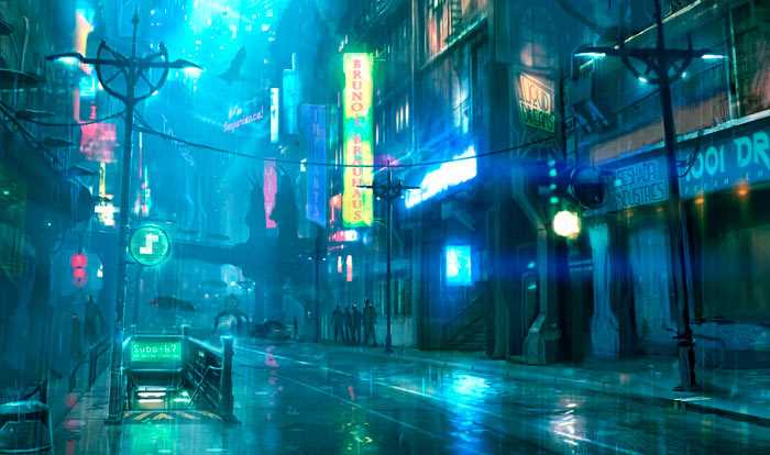 Игровые миры киберпанк ролевых игр: исследование окружающей среды
